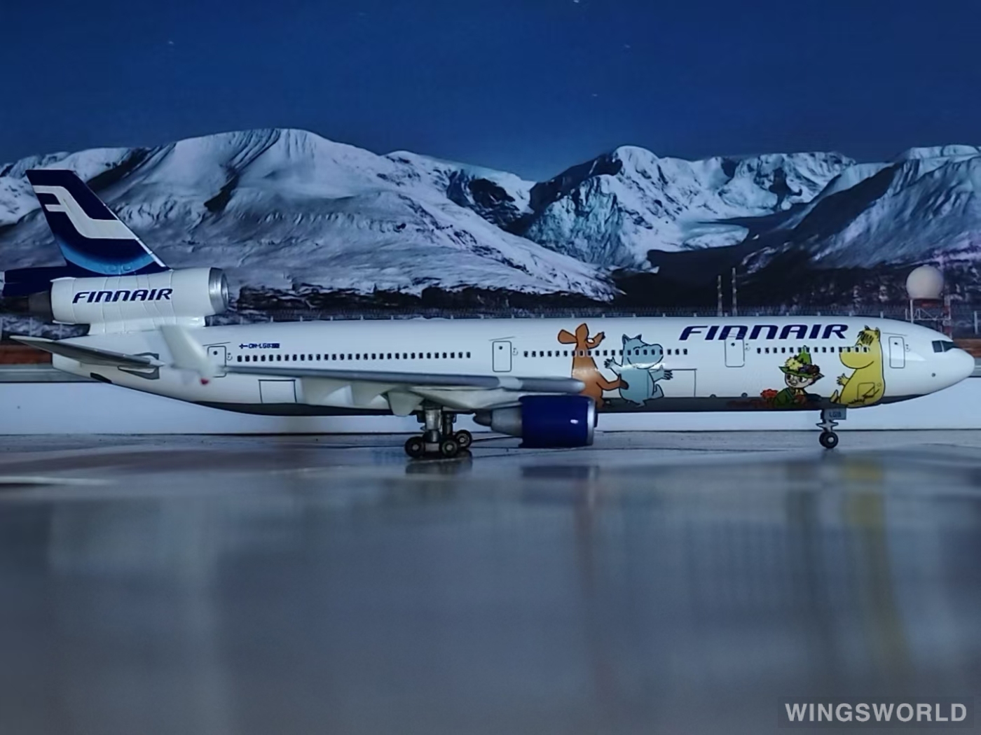 Dragon Models 1:400 55955S Finnair 芬兰航空 McDonnell Douglas MD-11 OH-LGF