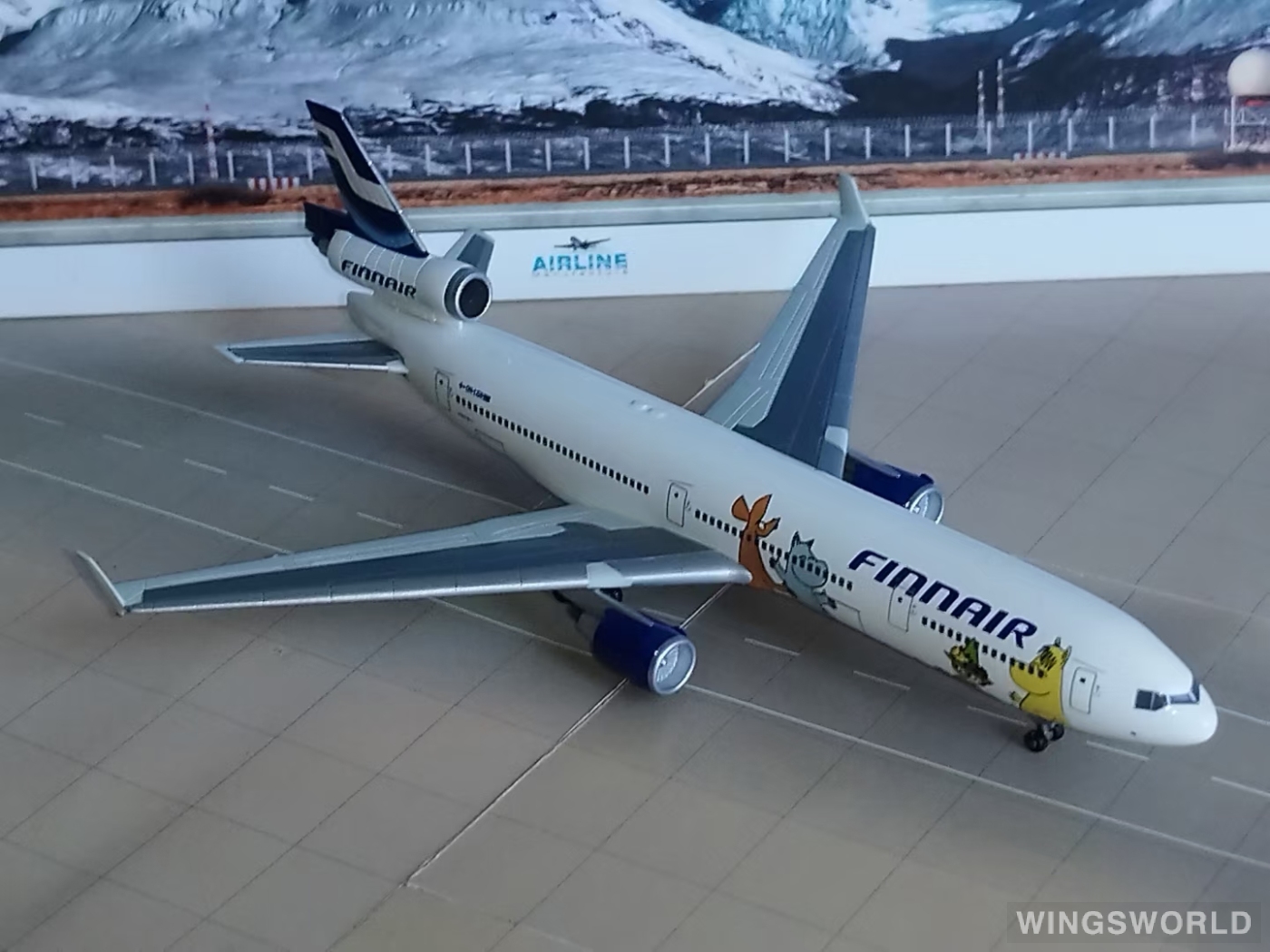 Dragon Models 1:400 55955S Finnair 芬兰航空 McDonnell Douglas MD-11 OH-LGF