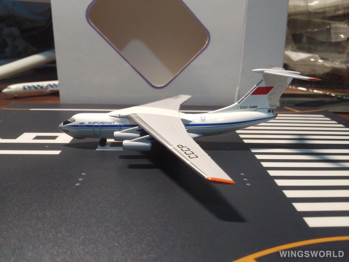 AeroClassics 1:400 AC4CCCP76660 Aeroflot 俄罗斯航空 Ilyushin Il-76 CCCP-76660