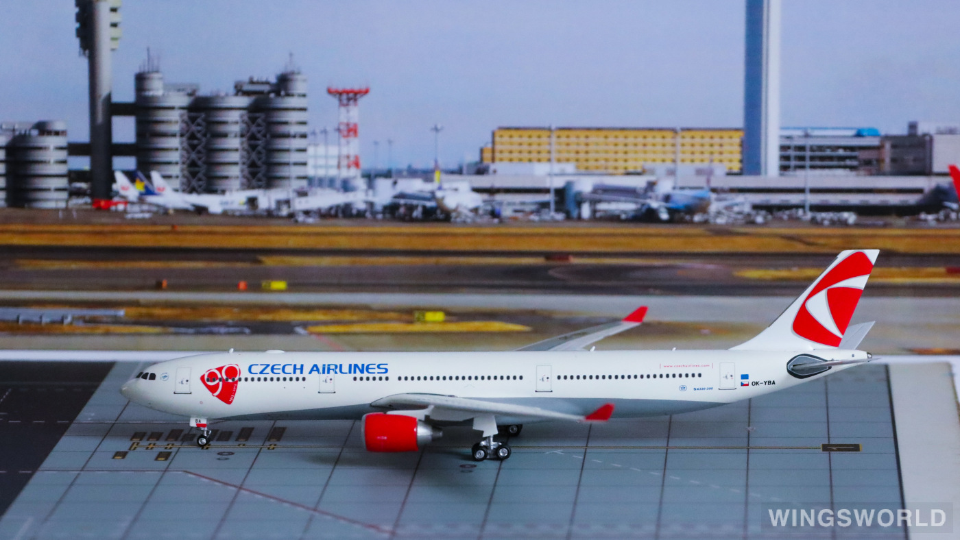 Phoenix 1:400 PH10849 Czech Airlines 捷克航空 Airbus A330-300 OK-YBA