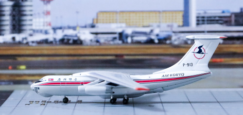 Witty 1:400 Ilyushin Il-76 Air Koryo 朝鲜高丽航空WT4I76018 P-913 图片和二手转让信息-  飞机模型世界资料库