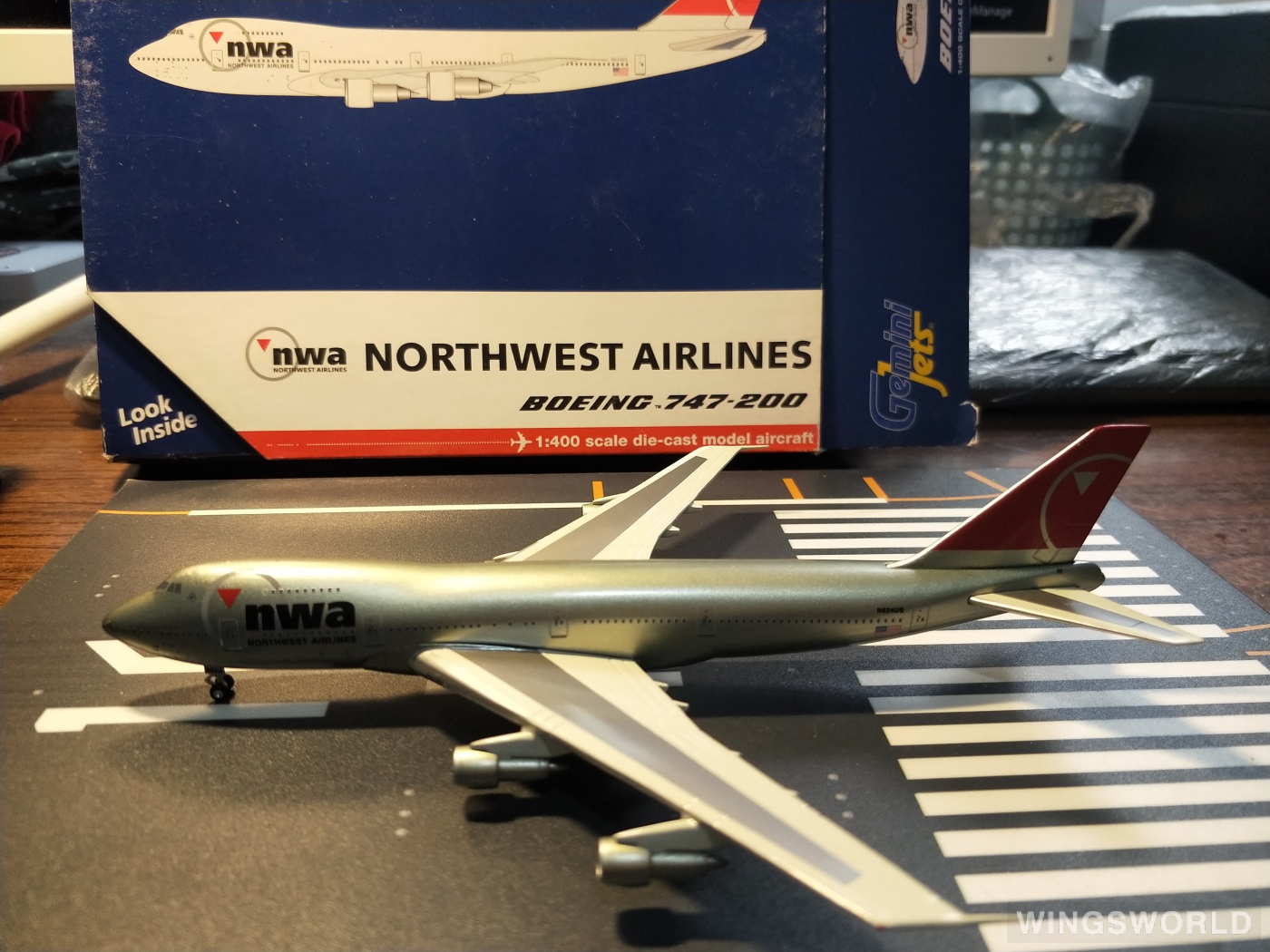 NORTHWEST飛行機模型 Aircraft Model Northwest Airlines Collectibles for sale | eBay