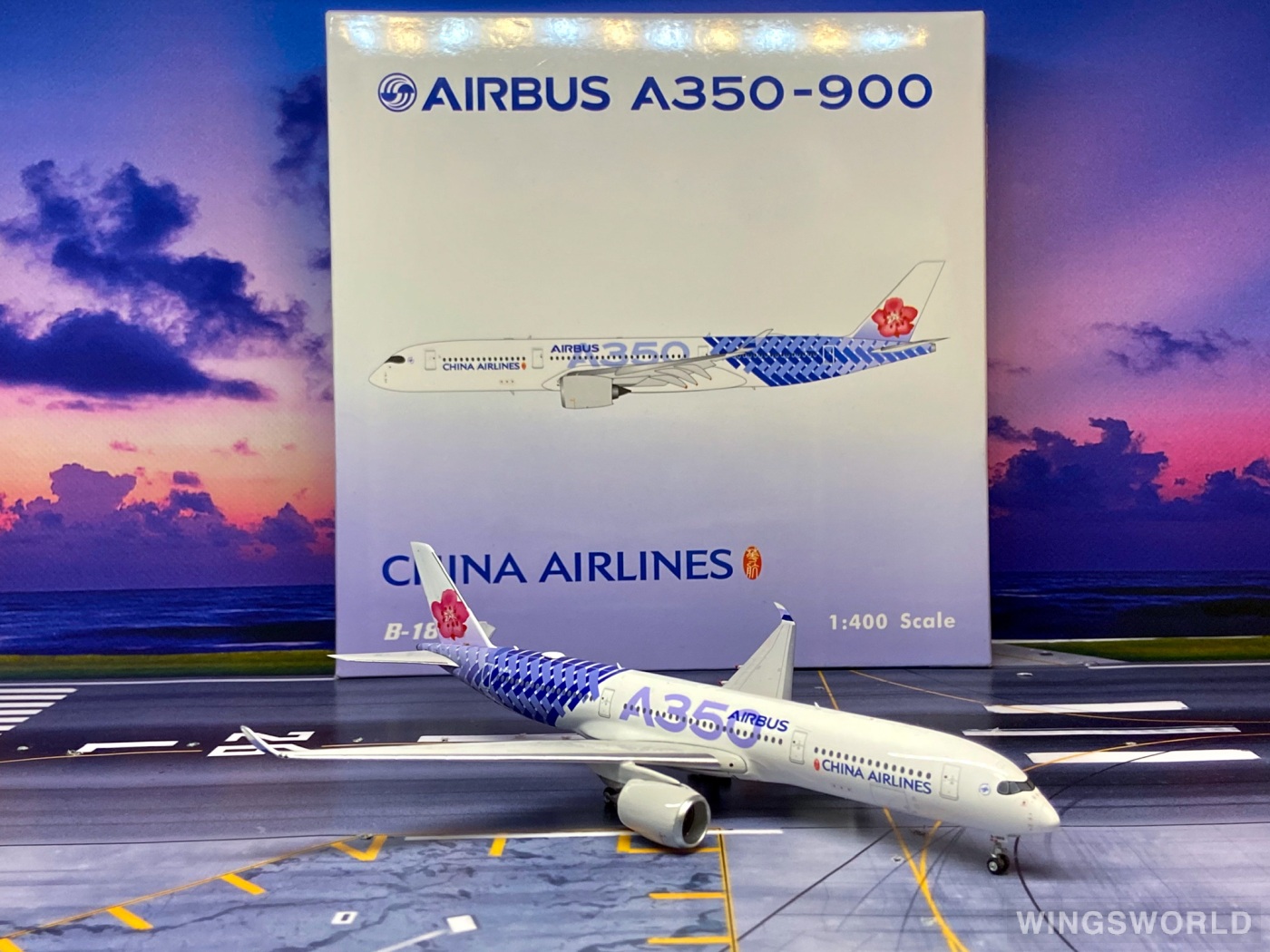 Phoenix 1:400 PH04225 China Airlines 中华航空 Airbus A350-900 B-18918