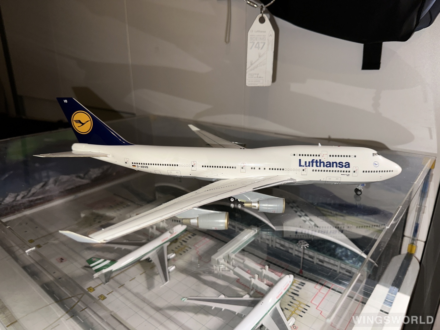 Herpa Premium 1:200 000024 Lufthansa 汉莎航空 Boeing 747-400 D-ABVB