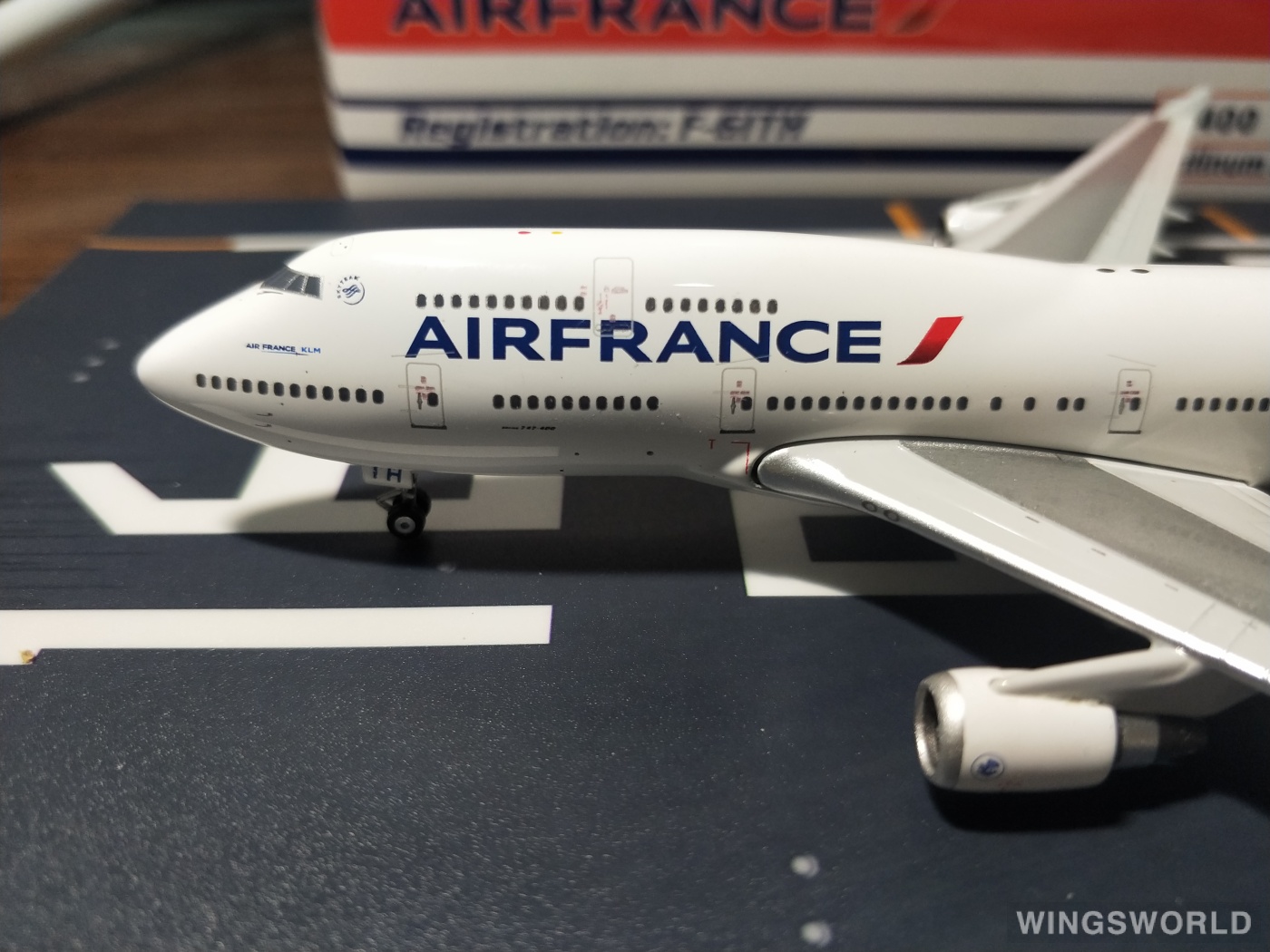 Phoenix 1:400 PH10388 Air France 法国航空 Boeing 747-400 F-GITH