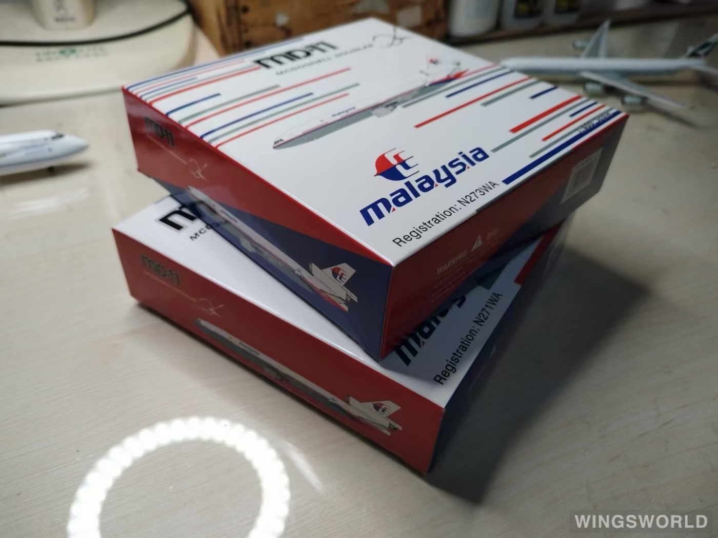Phoenix 1:400 80001 Malaysia Airlines 马来西亚航空 McDonnell Douglas MD-11 N271WA