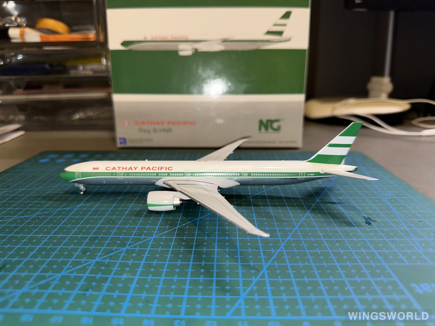 NGmodels 1:400 NG73001 Cathay Pacific 国泰航空 Boeing 777-300ER B-HNR