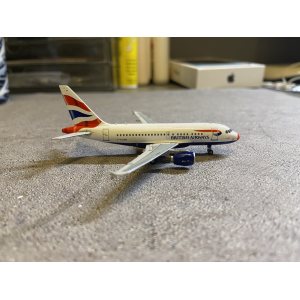 British Airways 英国航空 Airbus A318 G-EUNB  NG48002 NGmodels 1:400