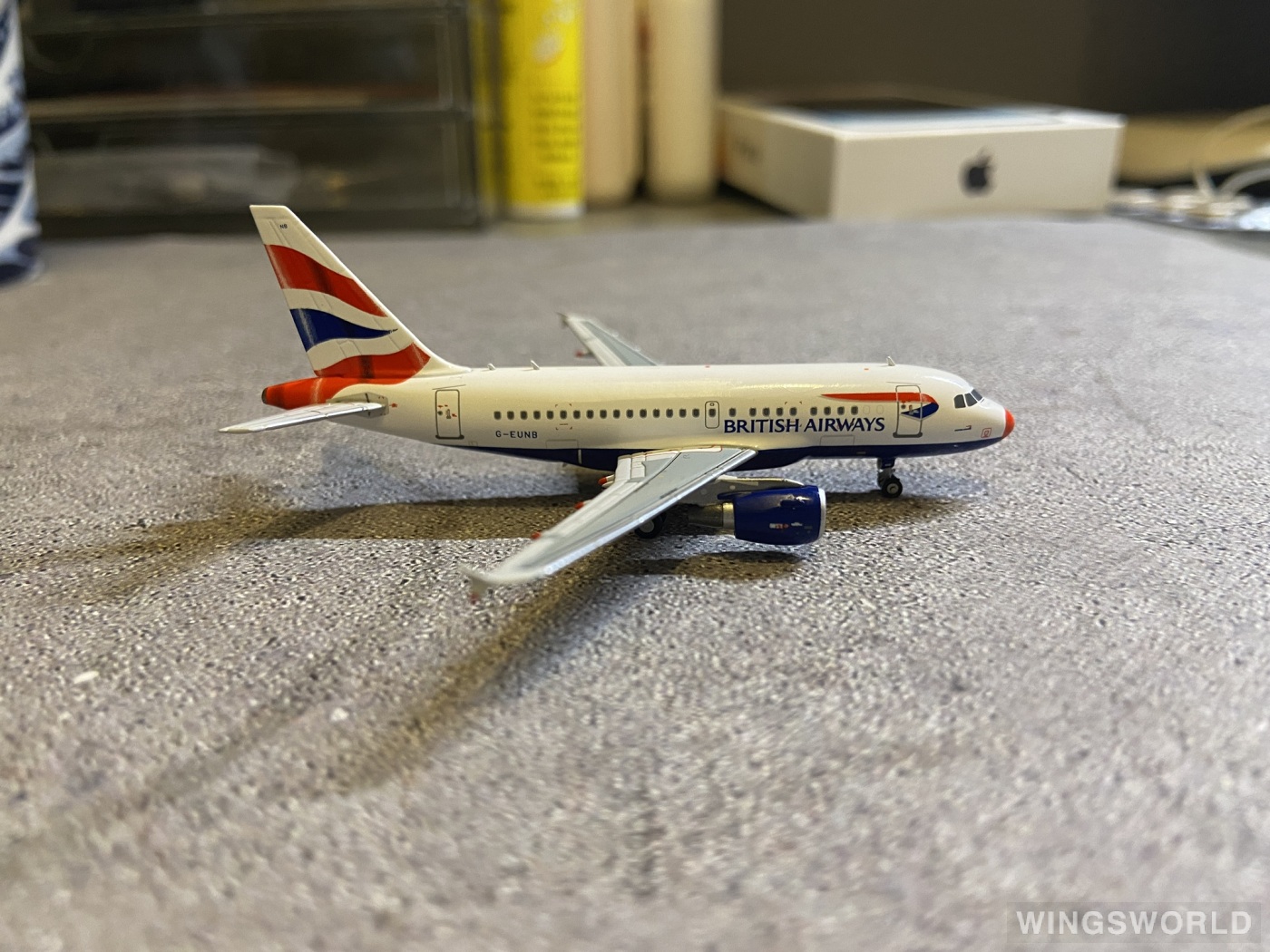NGmodels 1:400 NG48002 British Airways 英国航空 Airbus A318 G-EUNB