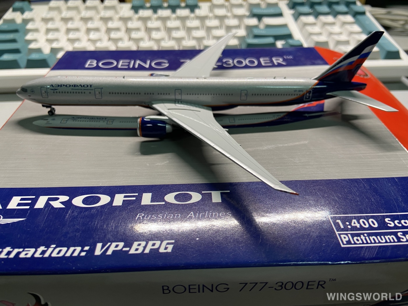 Phoenix 1:400 PH11491 Aeroflot 俄罗斯航空 Boeing 777-300ER VP-BPG