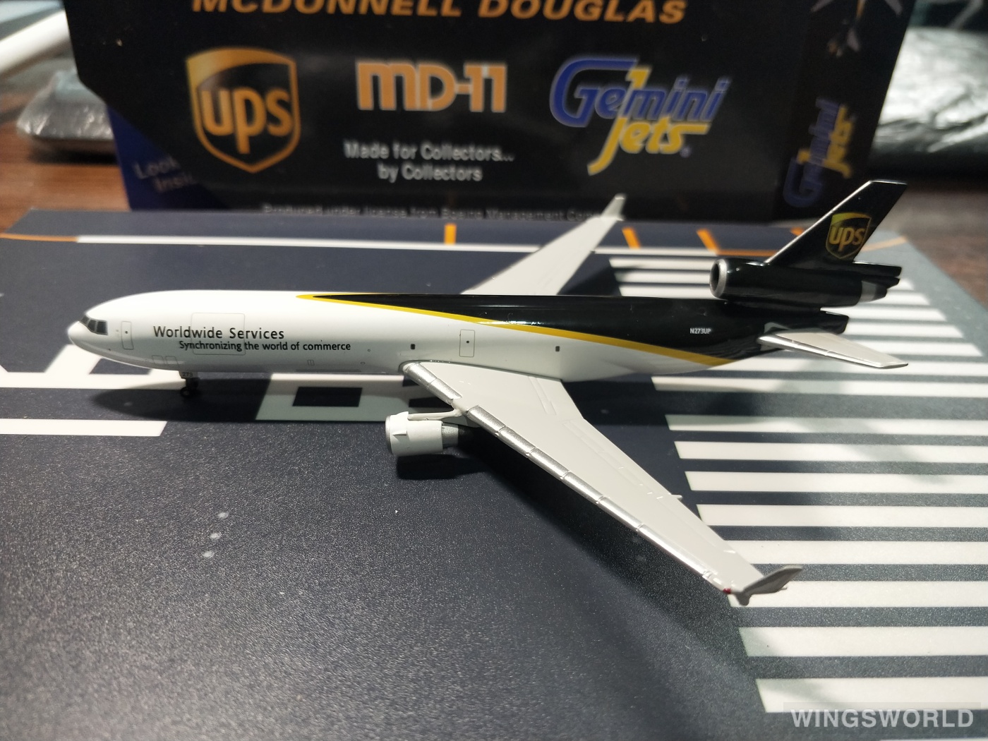 ジェミニ ジェッツ MD-11F UPS 1/400飛行機模型 UPS Airlines McDonnell Douglas MD-11F N281UP Gemini Jets