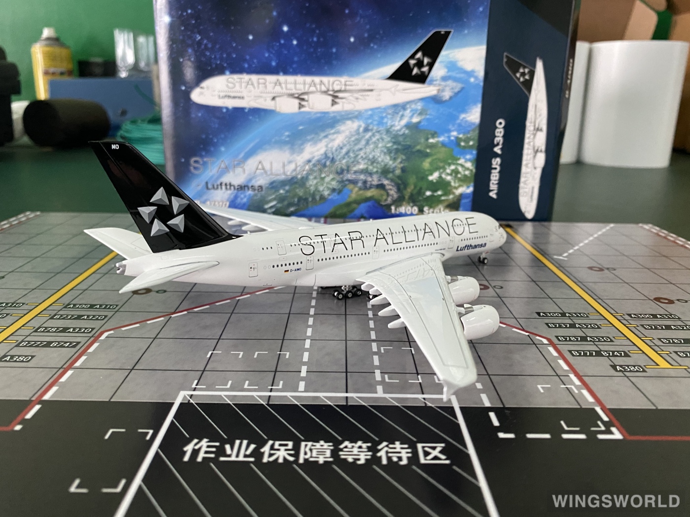 Phoenix 1:400 PH04512 Lufthansa 汉莎航空 Airbus A380-800 D-AIMO