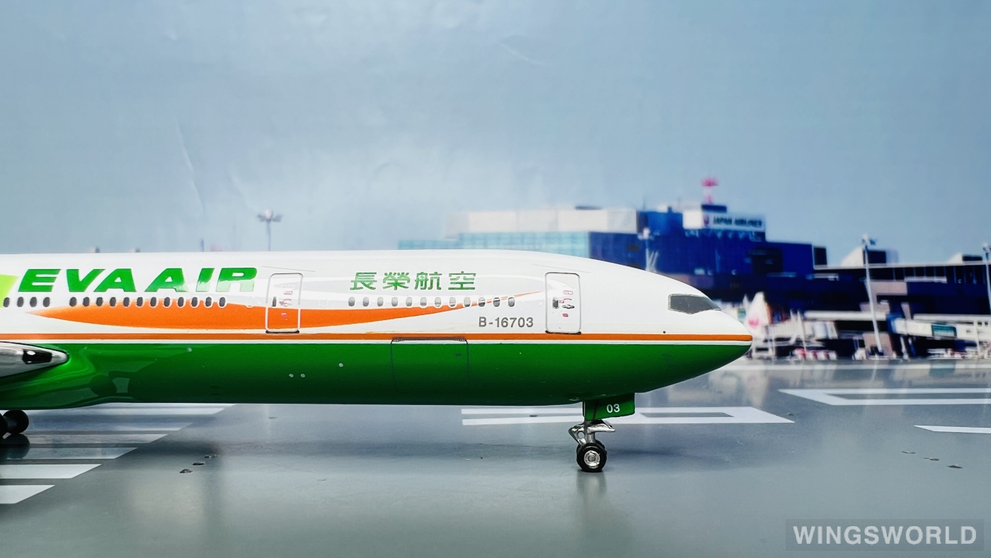 Phoenix 1:400 PH10326B EVA Air 长荣航空 Boeing 777-300ER B-16703