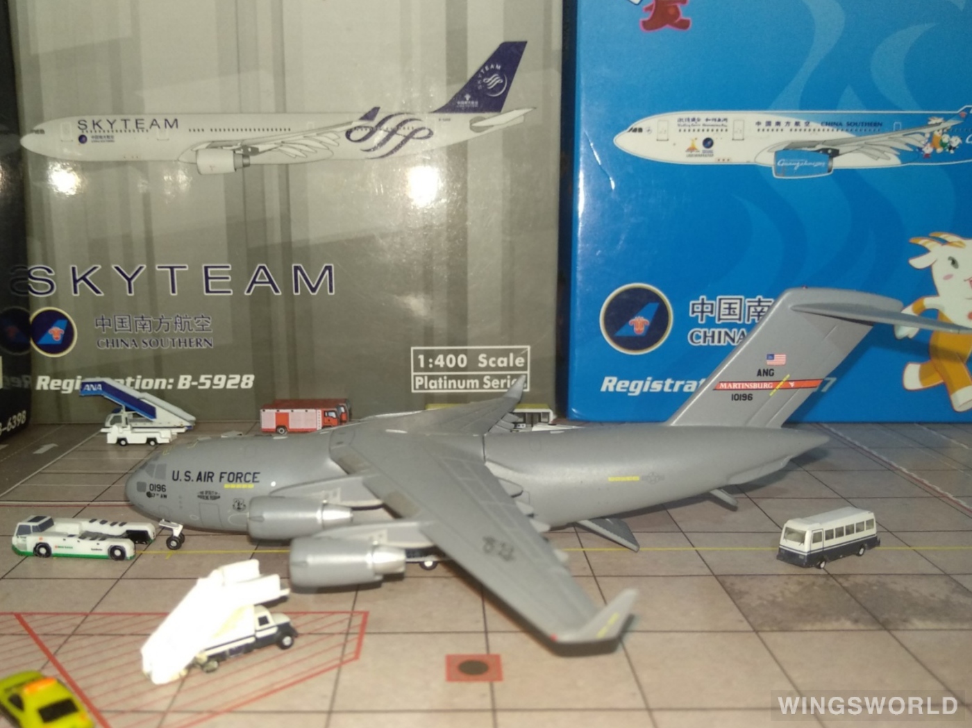Geminijets 1:400 GMUSA074 USAF 美国空军 Boeing C-17 10196