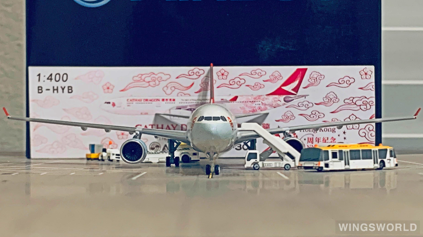 Pandamodel 1:400 PMBHYB Cathay Dragon 国泰港龙航空 Airbus A330-300 B-HYB