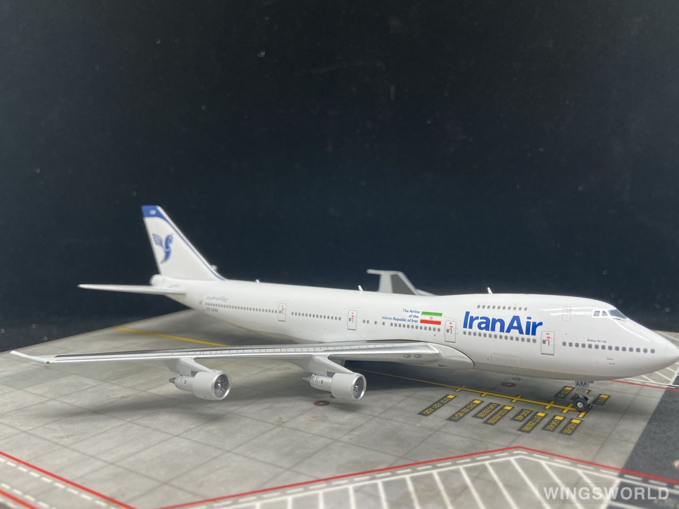 Big Bird 1:400 BB4-741-005 Iran Air 伊朗航空 Boeing 747-100 EP-IAM