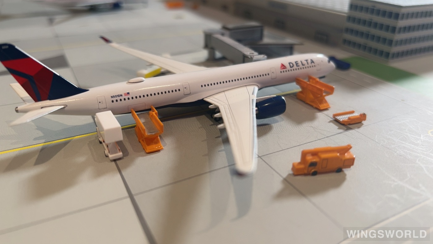 Herpa 1:500 530859 Delta Air Lines 达美航空 Airbus A350-900 N501DN