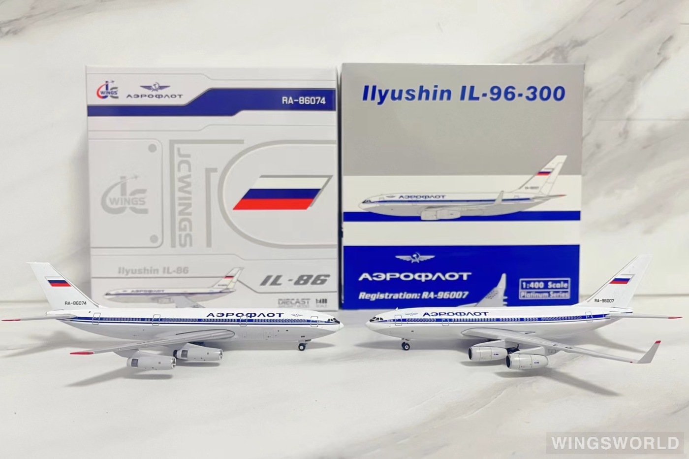 Phoenix 1:400 PH11781 Aeroflot 俄罗斯航空 Ilyushin Il-96 RA-96007