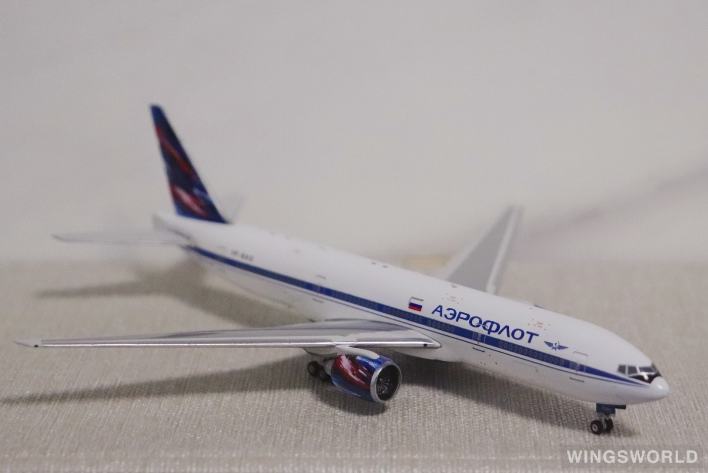 Phoenix 1:400 PH11160 Aeroflot 俄罗斯航空 Boeing 777-200 VP-BAS