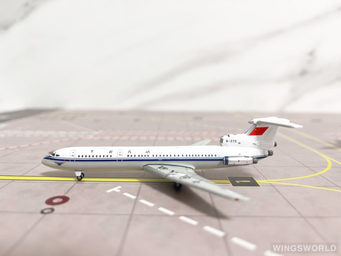 Geminijets 1:400 GJCCA867 CAAC 中国民航 Hawker Siddeley Trident B-270