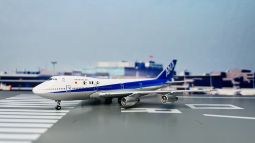 Big Bird 1:400 Boeing 747-100 ANA 全日空BB4-741-003 JA8152 图片和