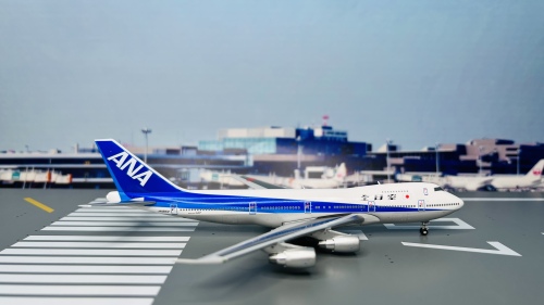 BigBird 全日空 ANA 1:400 B747-100SR JA8152 BigBird All Nippon Airways for BOEING B747-100SR JA8152 With