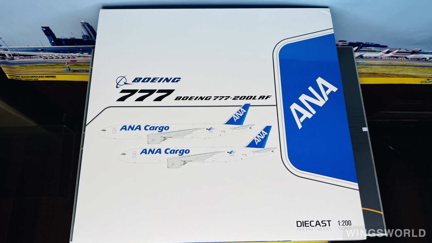 JC Wings 1:200 SA2012C ANA 全日空 Boeing 777F JA771F