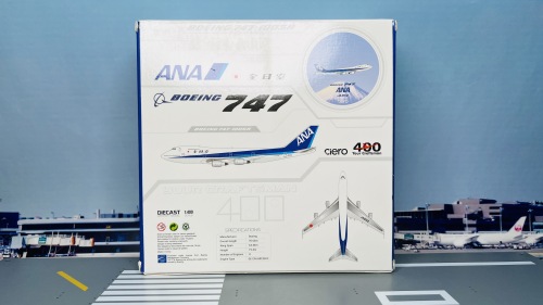 Big Bird 1:400 Boeing 747-100 ANA 全日空BB4-741-003 JA8152 图片和 