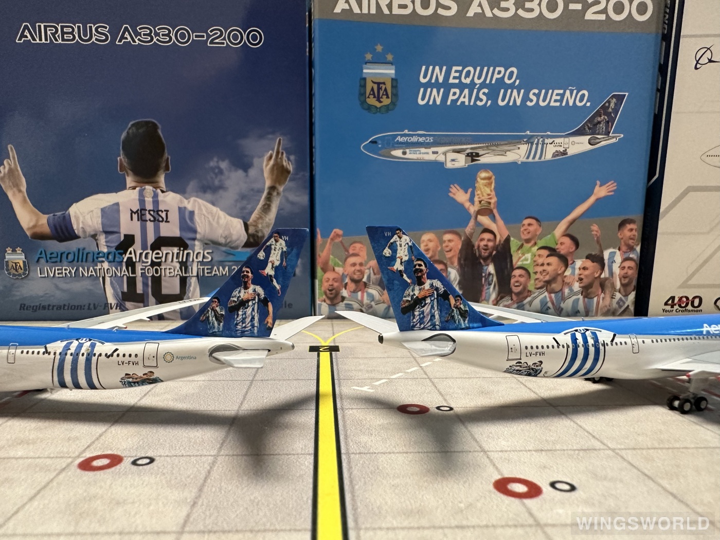 NGmodels 1:400 Airbus A330-200 Aerolíneas Argentinas 阿根廷