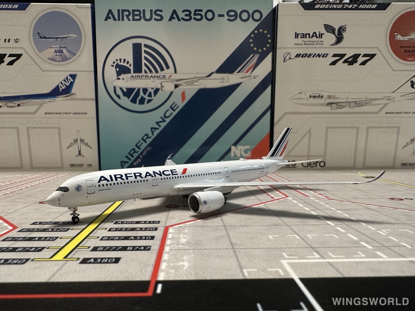 NGmodels 1:400 NG39027 Air France 法国航空 Airbus A350-900 F-HTYL