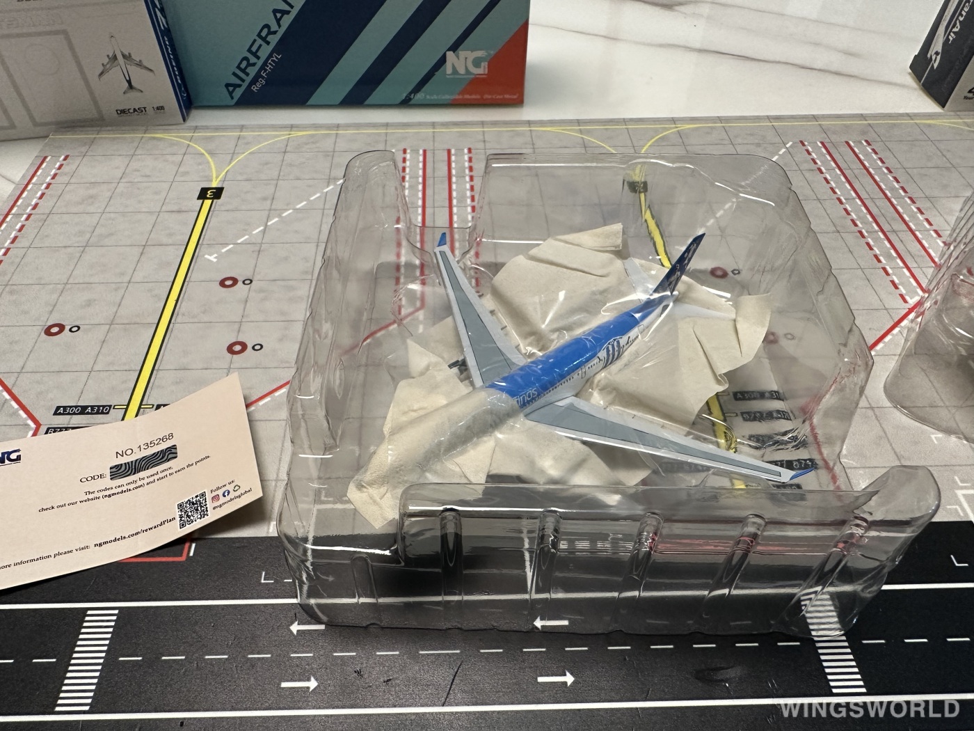 NGmodels 1:400 NG61060 Aerolíneas Argentinas 阿根廷航空 Airbus A330-200 LV-FVH