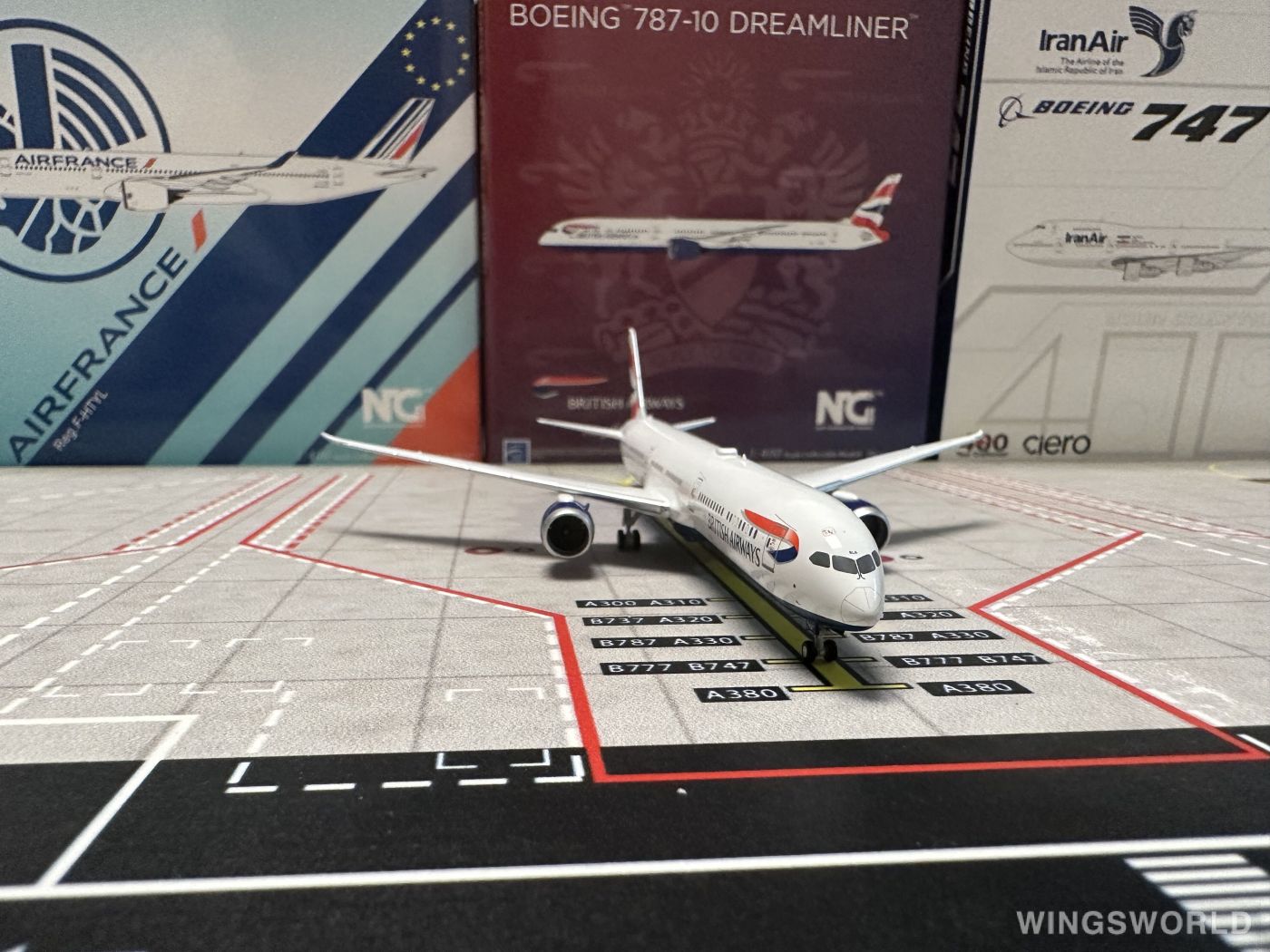 NGmodels 1:400 NG56006 British Airways 英国航空 Boeing 787-10 G-ZBLA