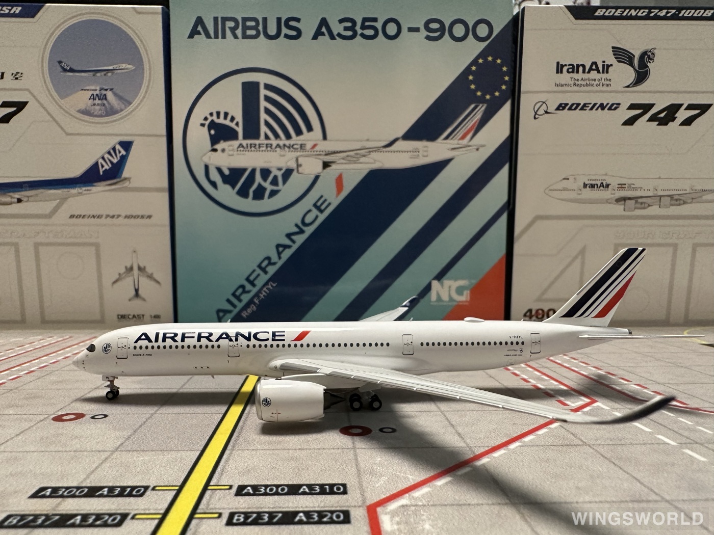 NGmodels 1:400 NG39027 Air France 法国航空 Airbus A350-900 F-HTYL