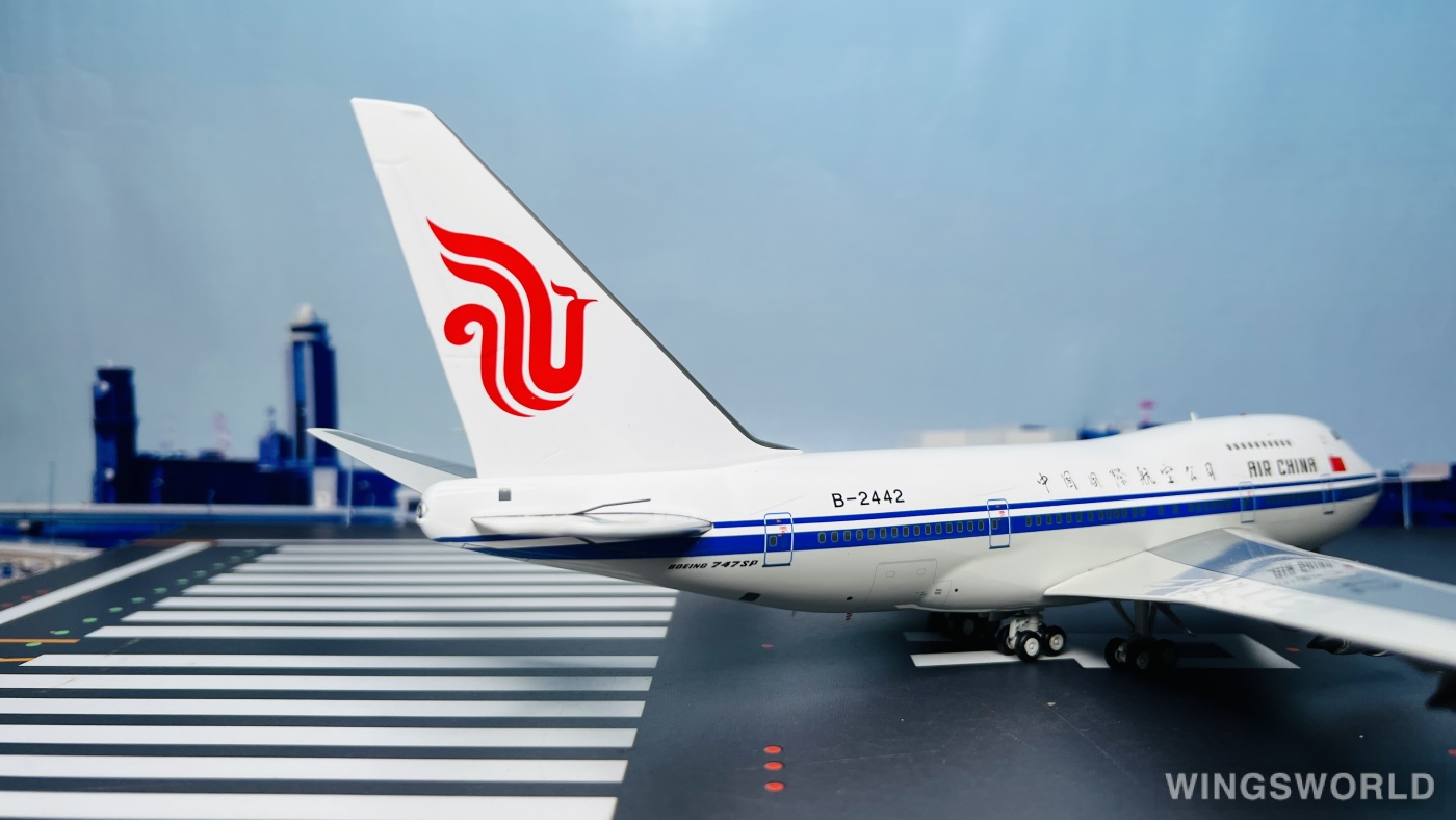 Aviation200 1:200 AV2080 Air China 中国国际航空 Boeing 747SP B-2442