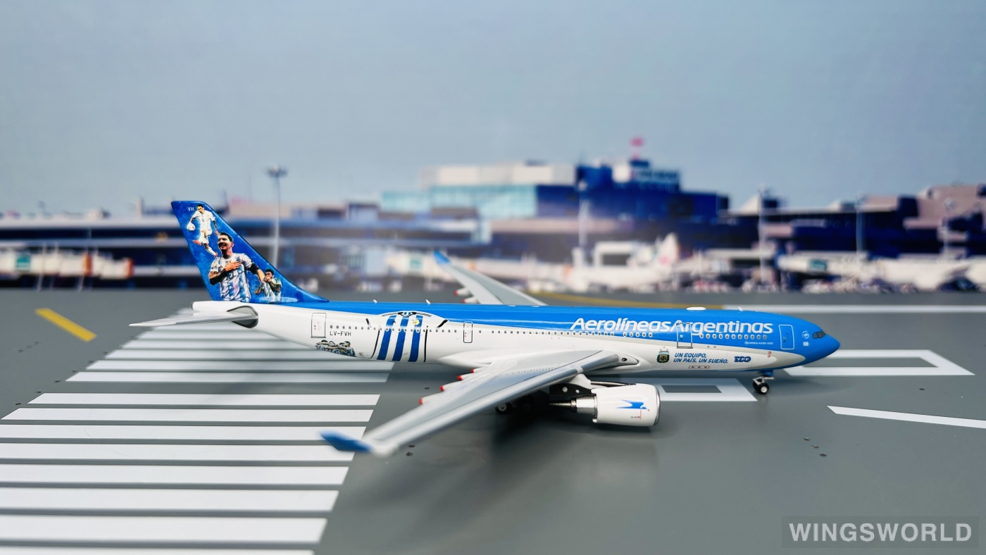 NGmodels 1:400 NG61060 Aerolíneas Argentinas 阿根廷航空 Airbus A330-200 LV-FVH