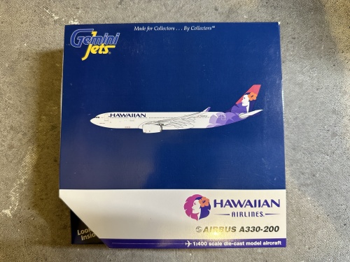 Geminijets 1:400 Airbus A330-200 Hawaiian Airlines 夏威夷航空