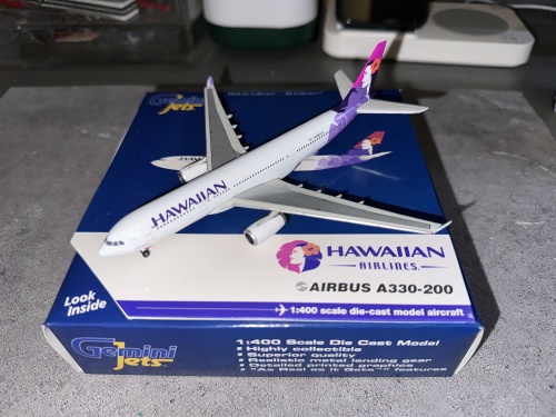 Geminijets 1:400 Airbus A330-200 Hawaiian Airlines 夏威夷