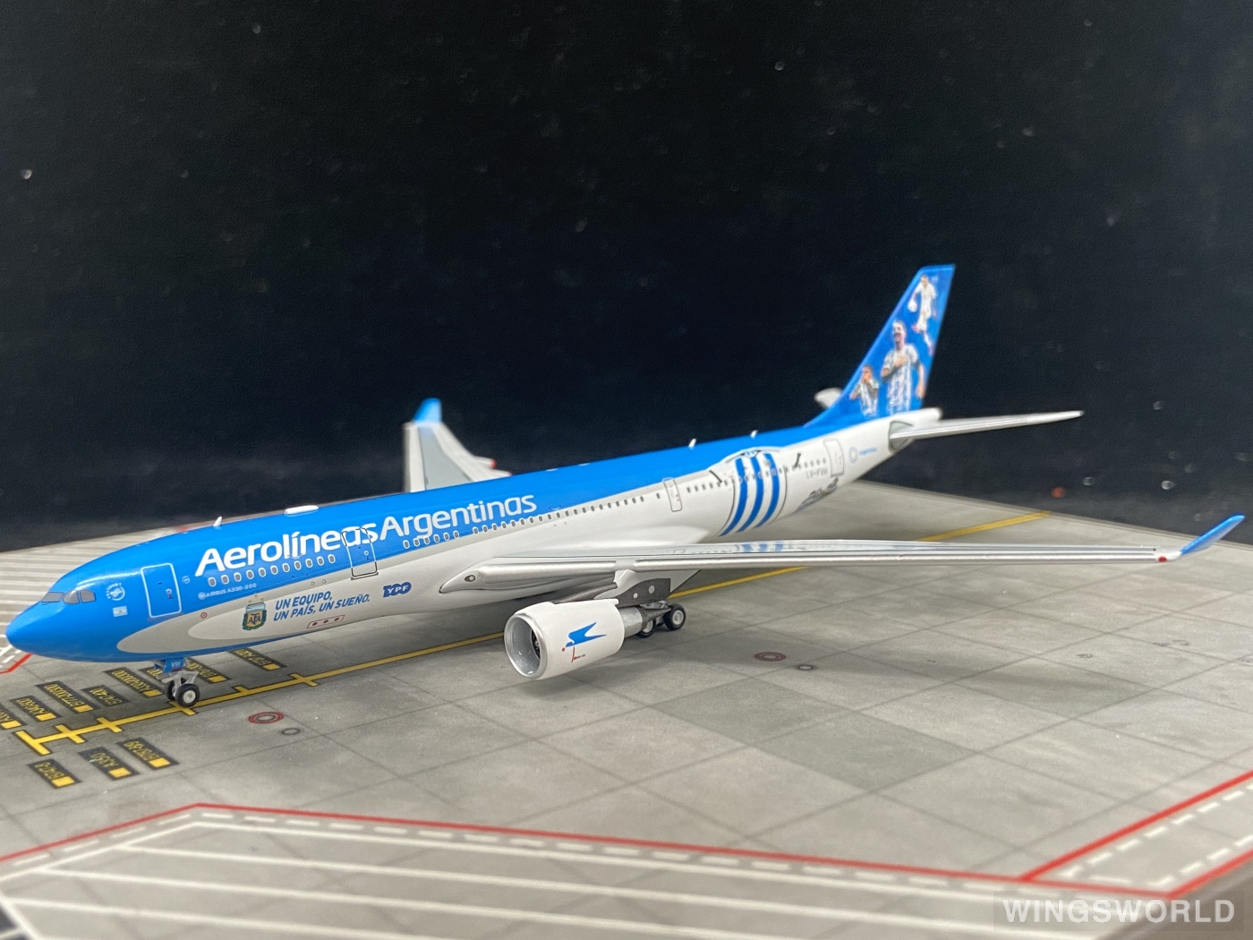 NGmodels 1:400 NG61060 Aerolíneas Argentinas 阿根廷航空 Airbus A330-200 LV-FVH