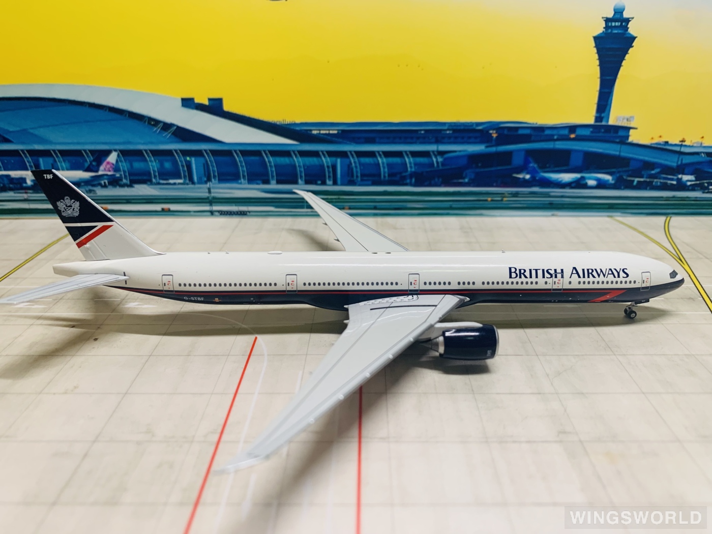 NGmodels 1:400 NG73020 British Airways 英国航空 Boeing 777-300ER G-STBF