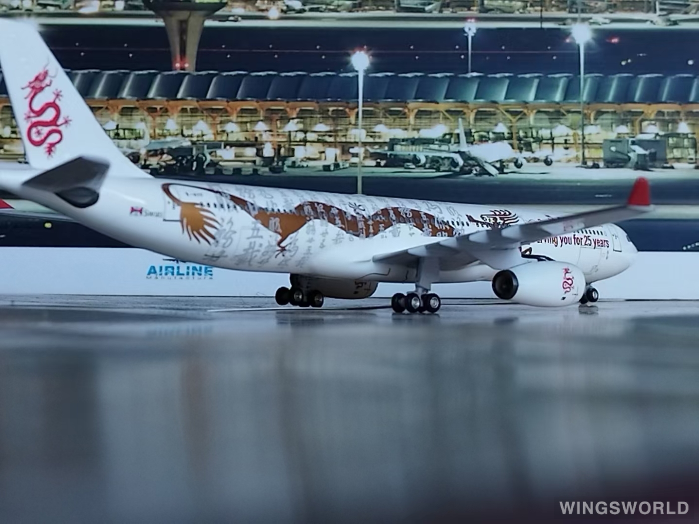 AeroClassics 1:400 ACBHYF Cathay Dragon 国泰港龙航空 Airbus A330-300 B-HYF