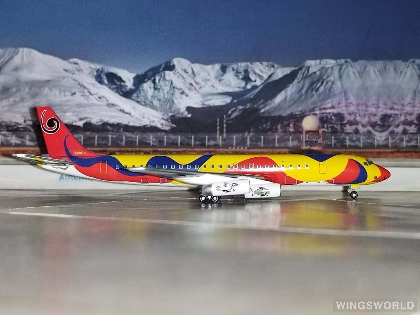 Geminijets 1:400 GJBNF608 Braniff 布兰尼夫国际航空 Douglas DC-8 N1805