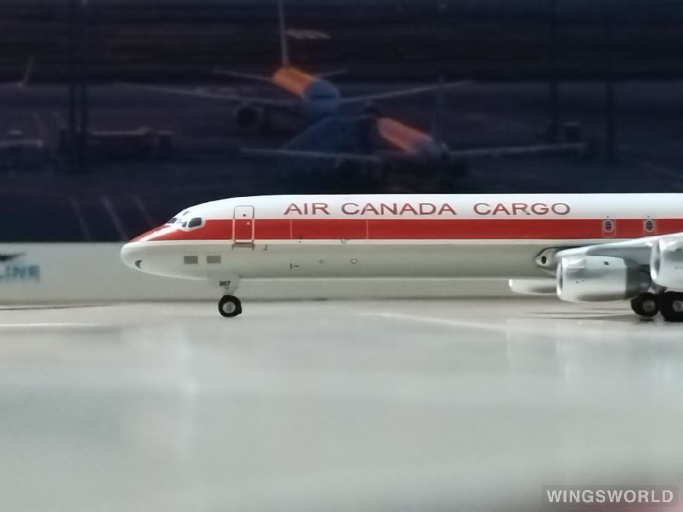 Geminijets 1:400 GJACA834 Air Canada 加拿大航空 Douglas DC-8 C-FITK