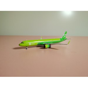 S7 Airlines 西伯利亚航空 Airbus A321neo VQ-BDU  Box19004 Pandamodel 1:400