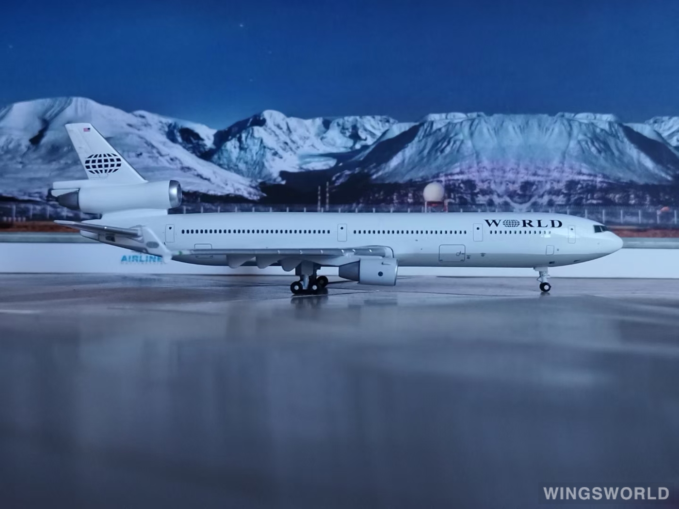 Geminijets 1:400 GJWOA152 World Airways McDonnell Douglas MD-11 N277WA