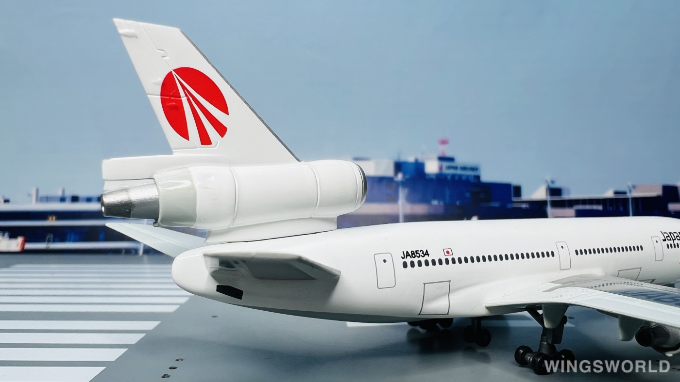 Dragon Models 1:400 56029 Japan Asia Airways 日本亚细亚航空 McDonnell Douglas DC-10 JA8534