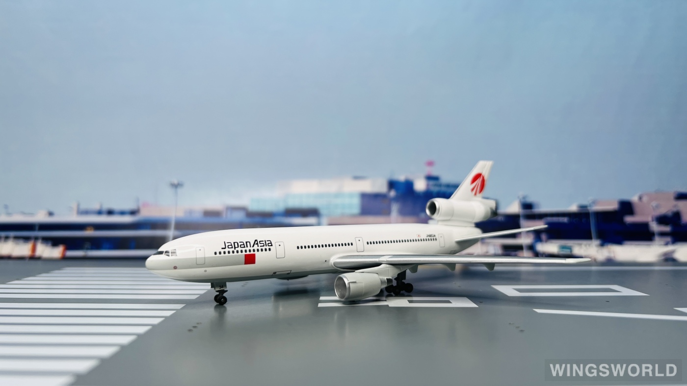 Dragon Models 1:400 56029 Japan Asia Airways 日本亚细亚航空 McDonnell Douglas DC-10 JA8534