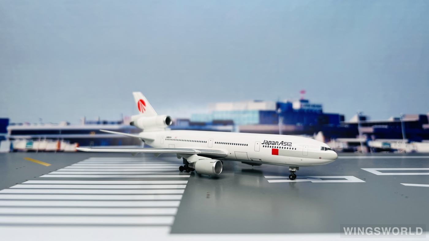 Dragon Models 1:400 56029 Japan Asia Airways 日本亚细亚航空 McDonnell Douglas DC-10 JA8534