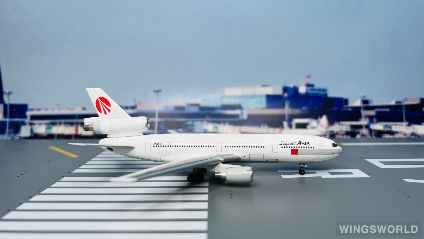Dragon Models 1:400 56029 Japan Asia Airways 日本亚细亚航空 McDonnell Douglas DC-10 JA8534