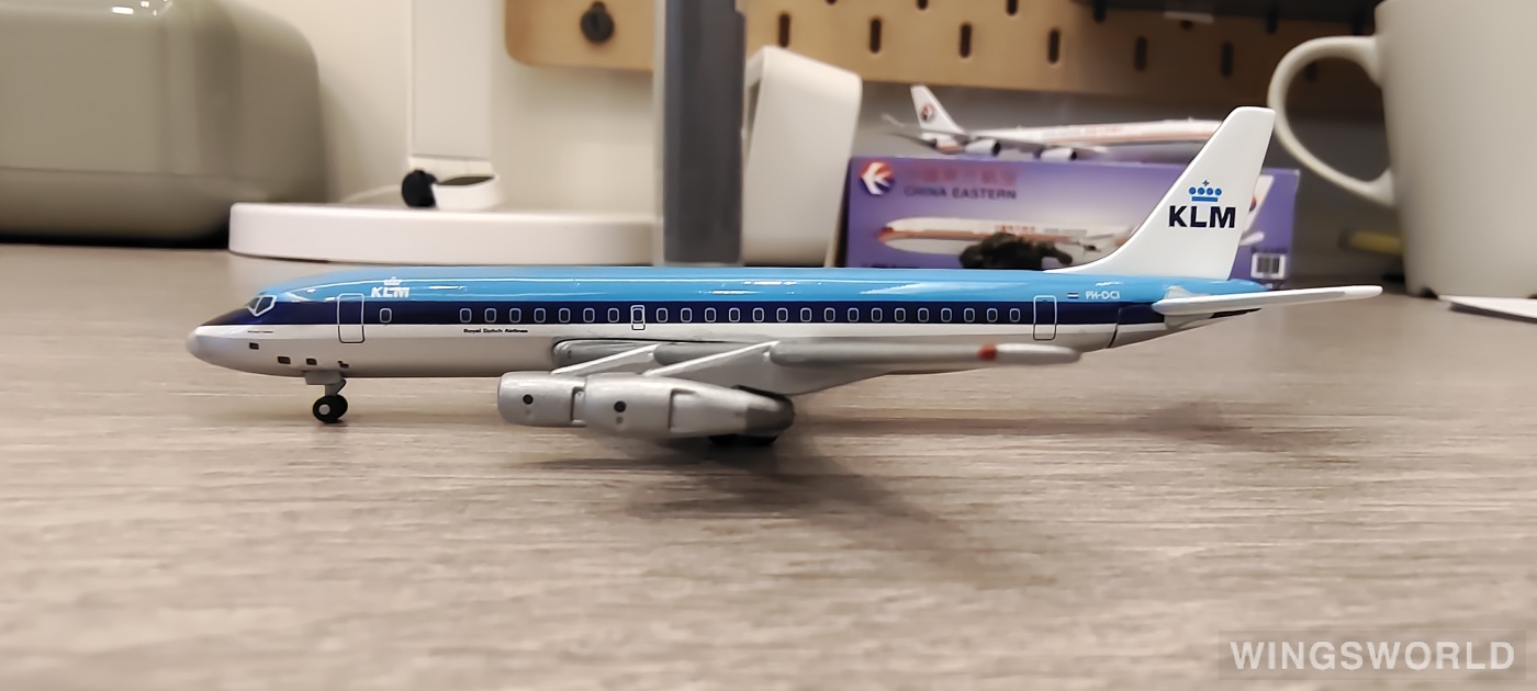 Geminijets 1:400 GJKLM144 KLM 荷兰皇家航空 Douglas DC-8 PH-DCI