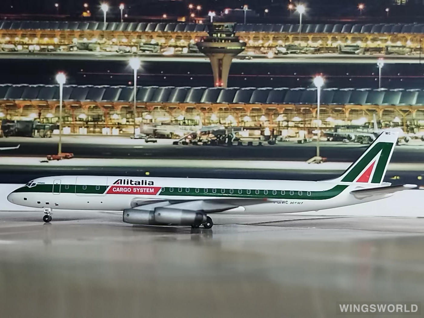 AeroClassics 1:400 ACIDIWC Alitalia 意大利航空 Douglas DC-8 I-DIWC